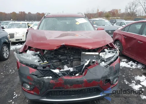 2016 Nissan Rogue Sl from USA, damaged, VIN JN8AT2MV9GW130934